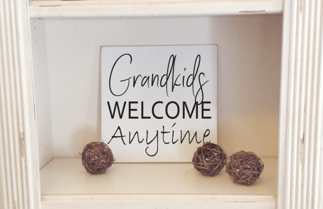 12x12 Grandkids Welcome Anytime